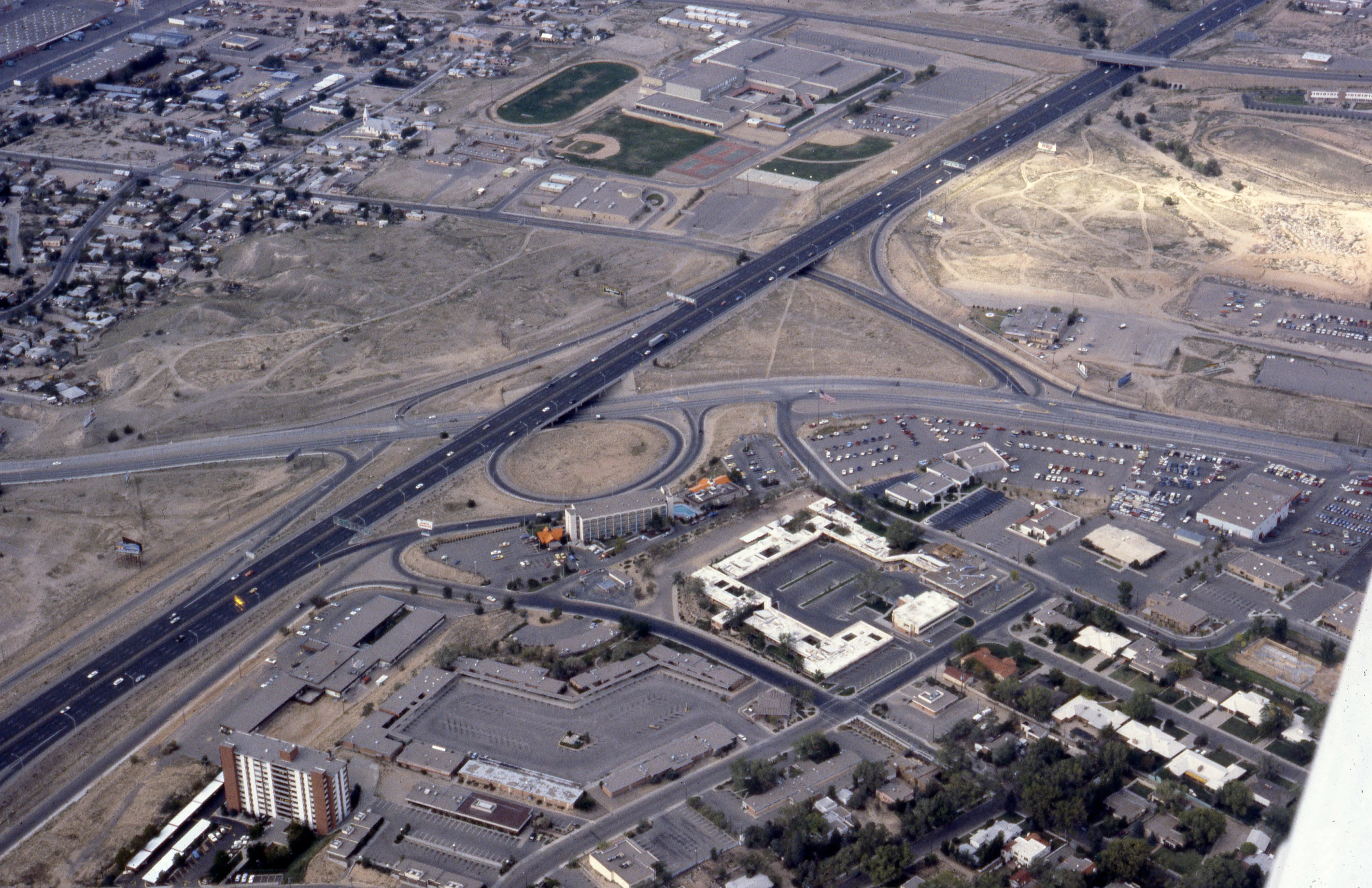 Aerial view of Medical Arts Square