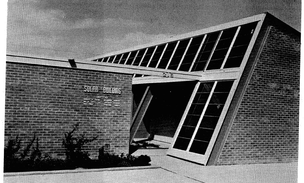 Solar Building, ca. 1956