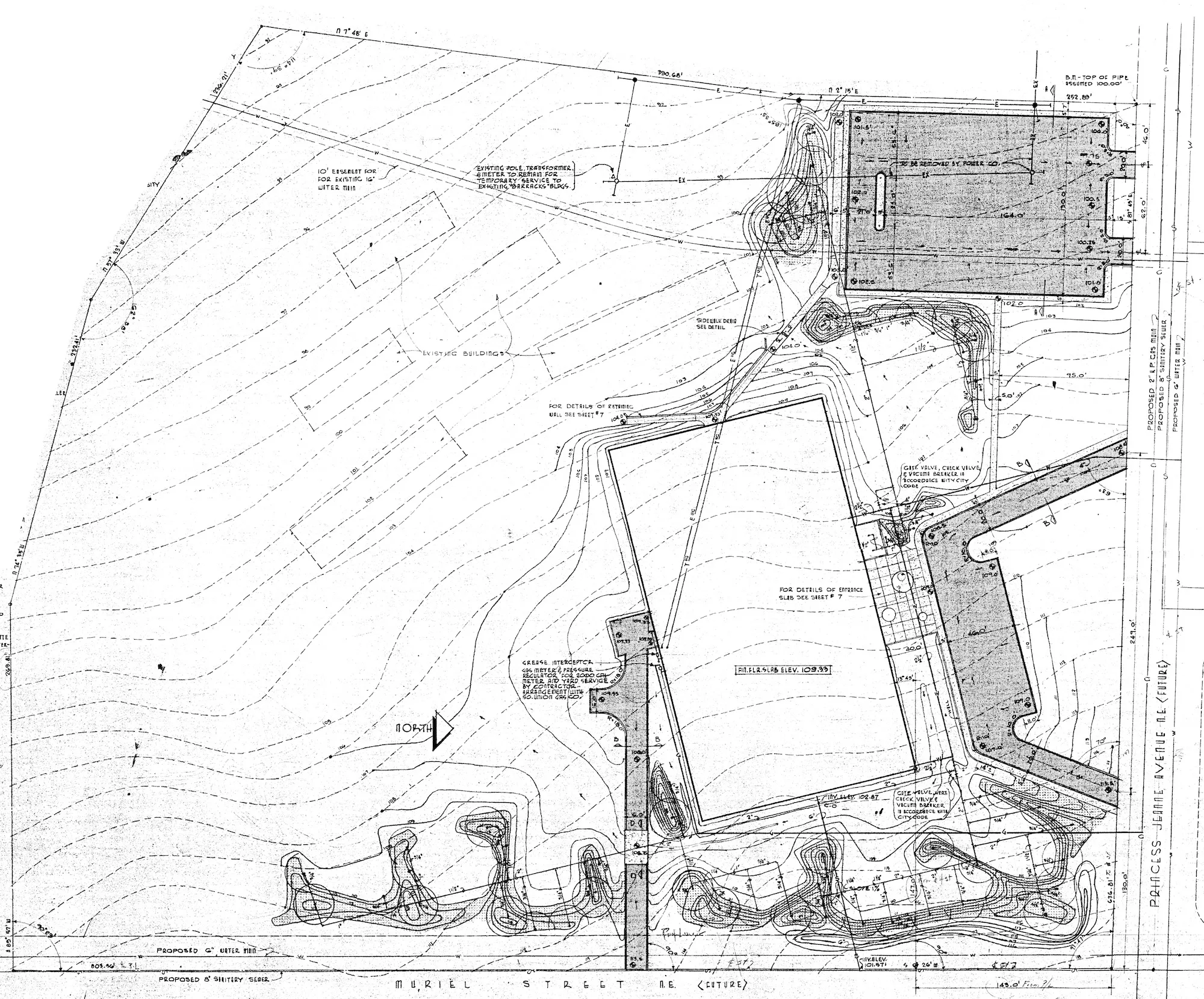 Site plan.