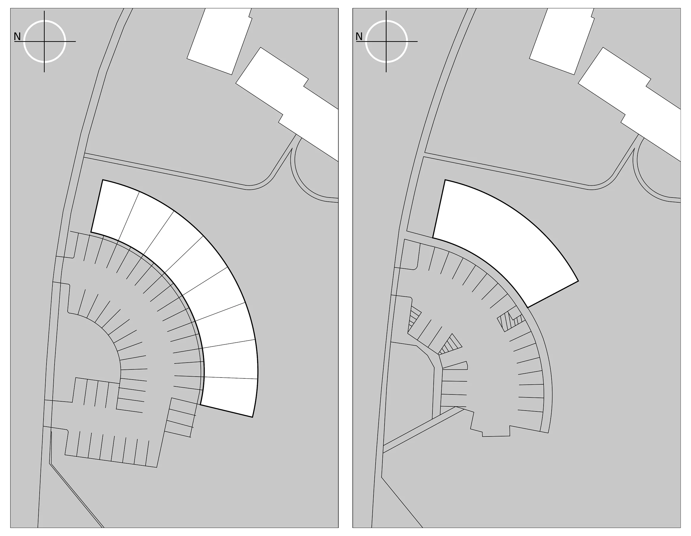 Site plan, Encino Crescent.