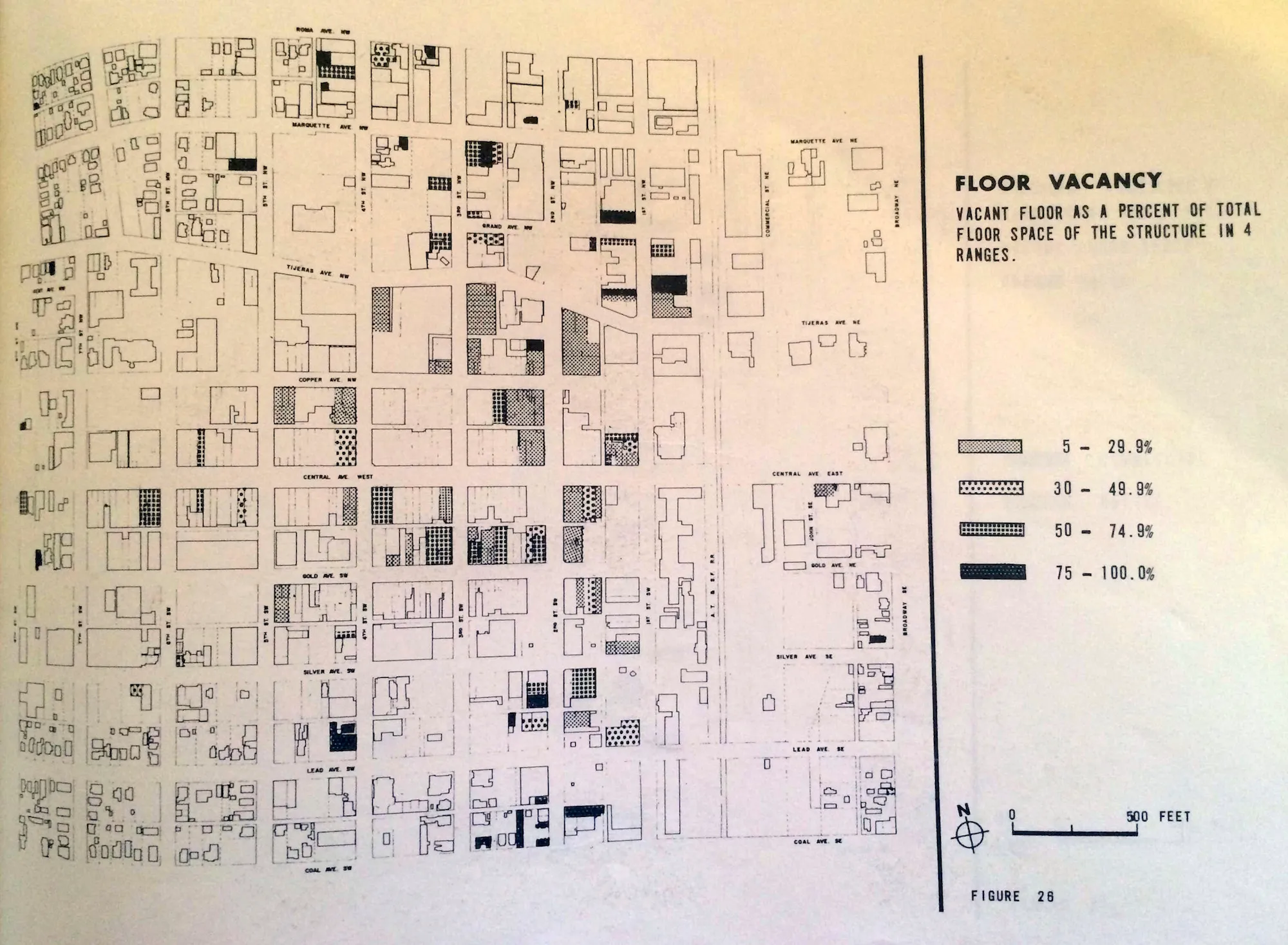 Floor Vacancy in downtown Albuquerque.