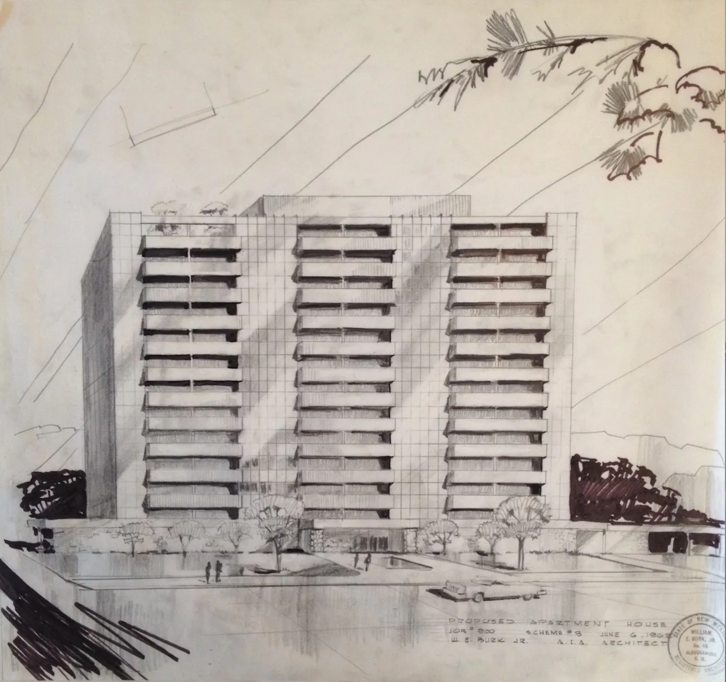 Proposed Apartment House