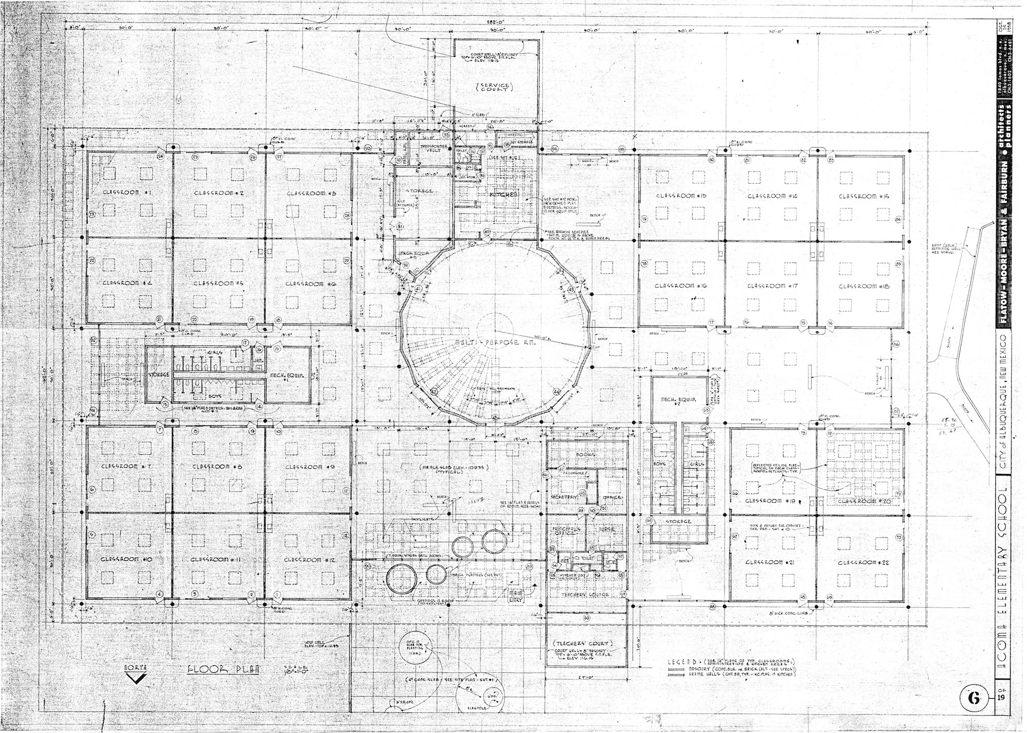 Floor plan.