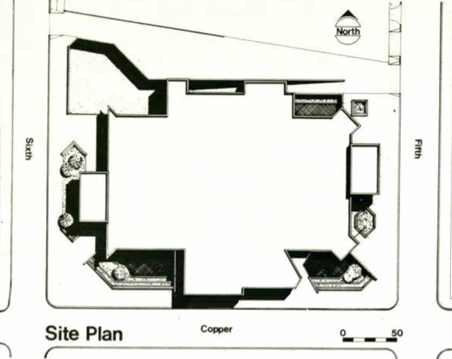 Site plan.