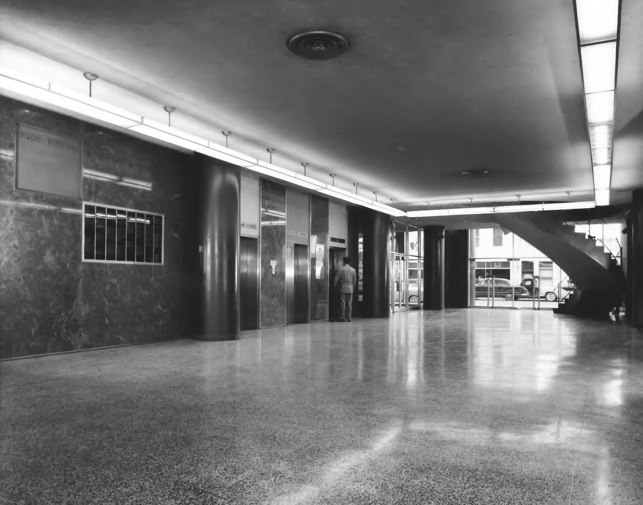 Lobby, Simms Building